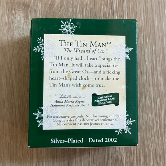 Hallmark Keepsake The Tin Man Wizard of Oz - Picture 2 of 3